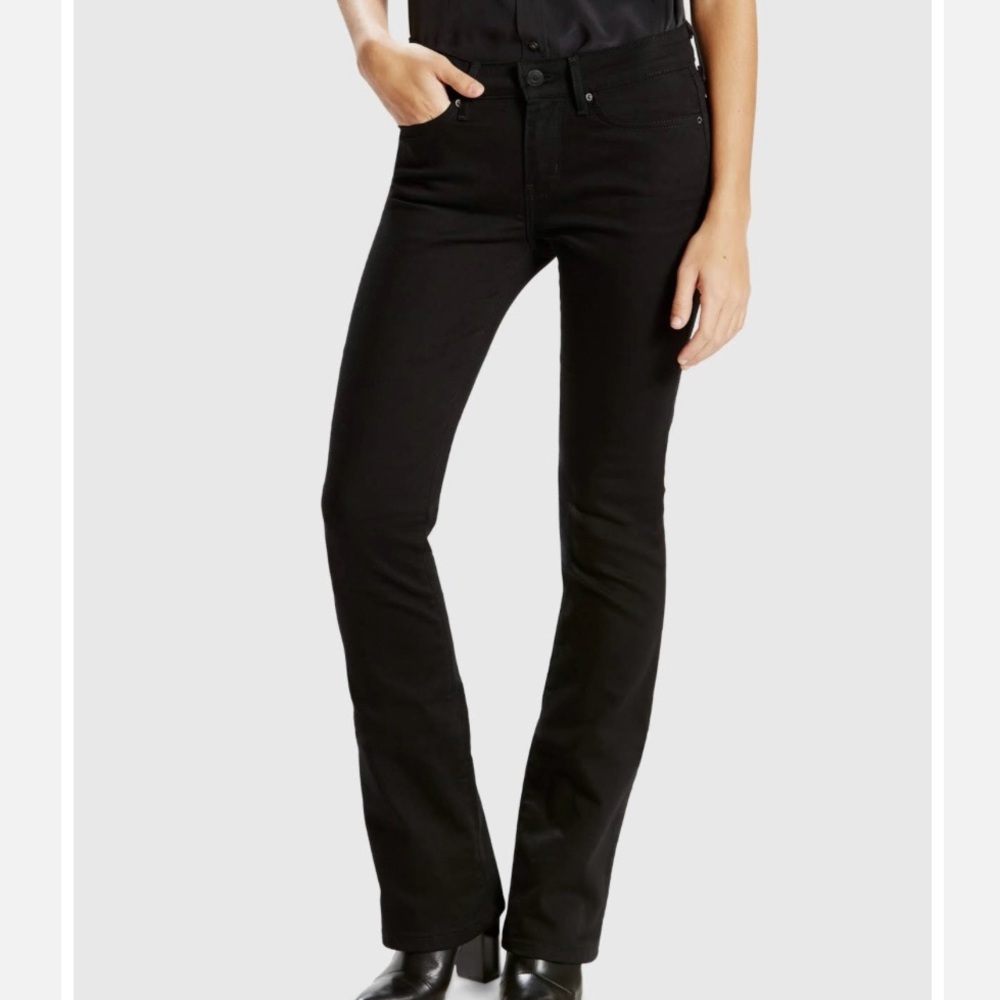 Levi’s classic bootcut black jeans